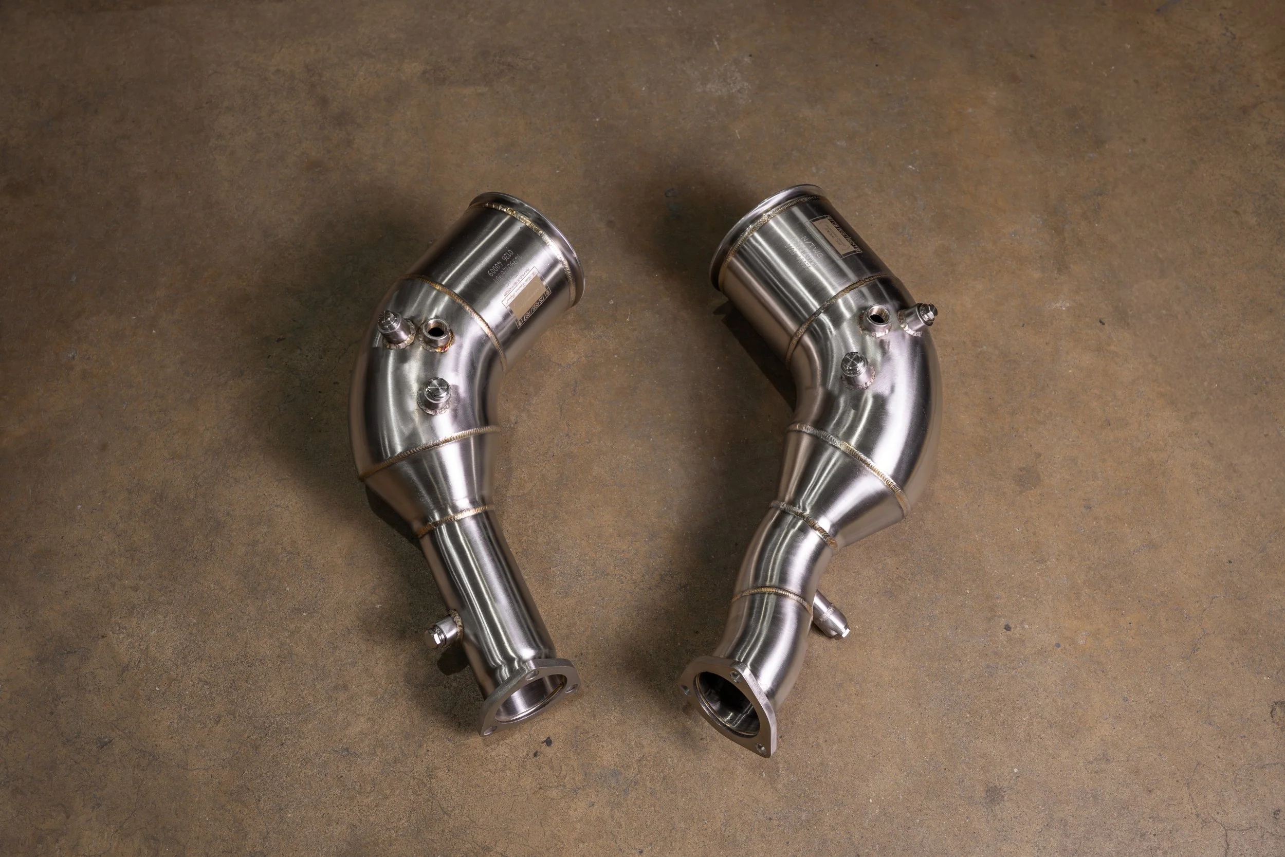 Audi C8 RS6 / RS7 400 Cell Catted Downpipes - Image 18