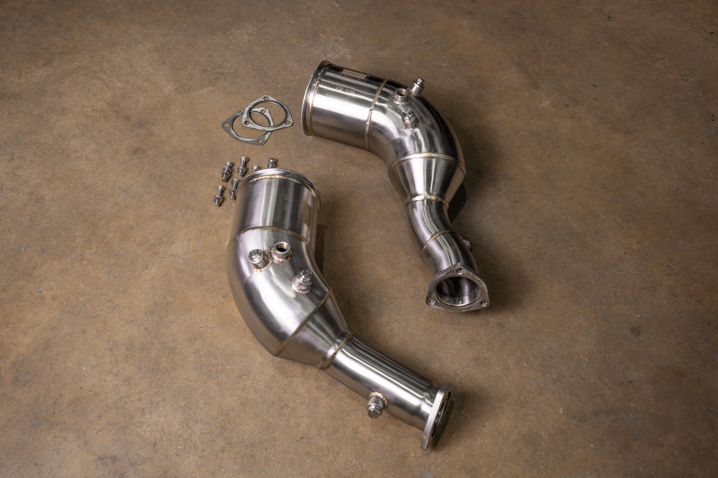 Audi C8 RS6 / RS7 400 Cell Catted Downpipes - Image 4