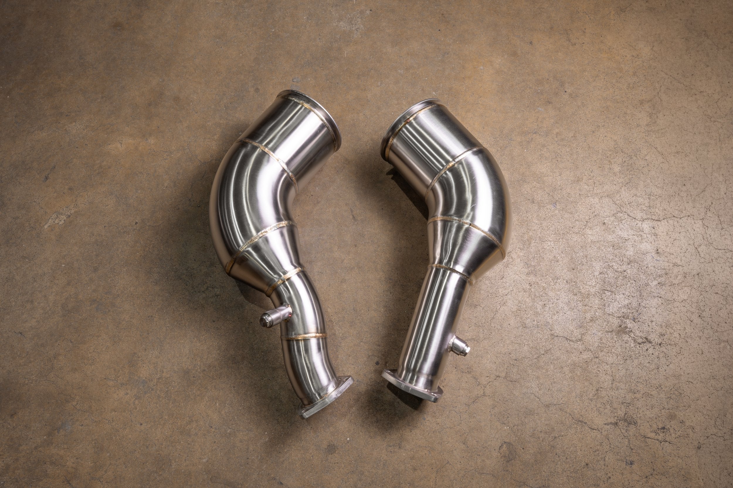 Audi C8 RS6 / RS7 400 Cell Catted Downpipes - Image 7