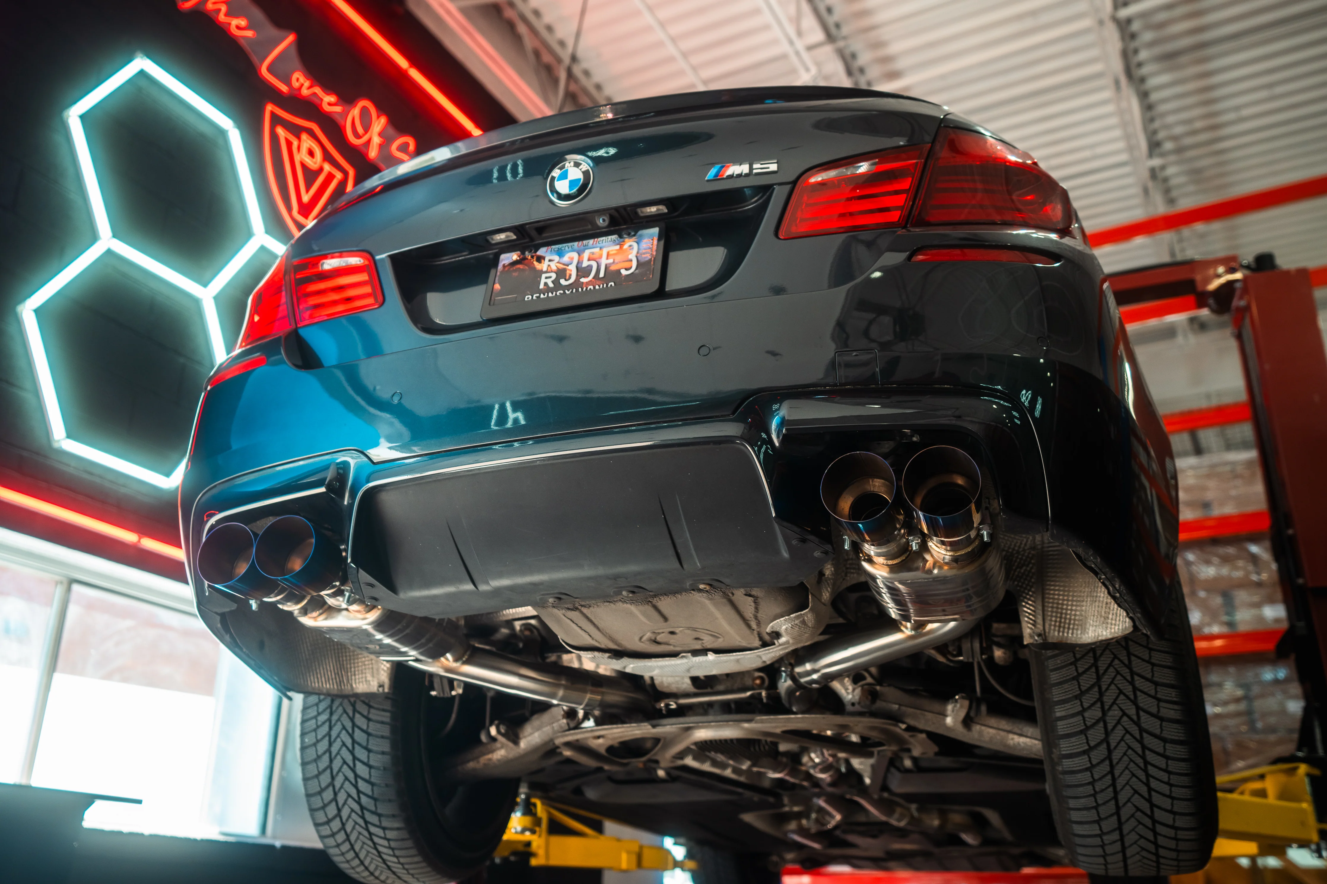 BMW F10 M5 / F06 M6 Valved Sport Exhaust System - Image 44