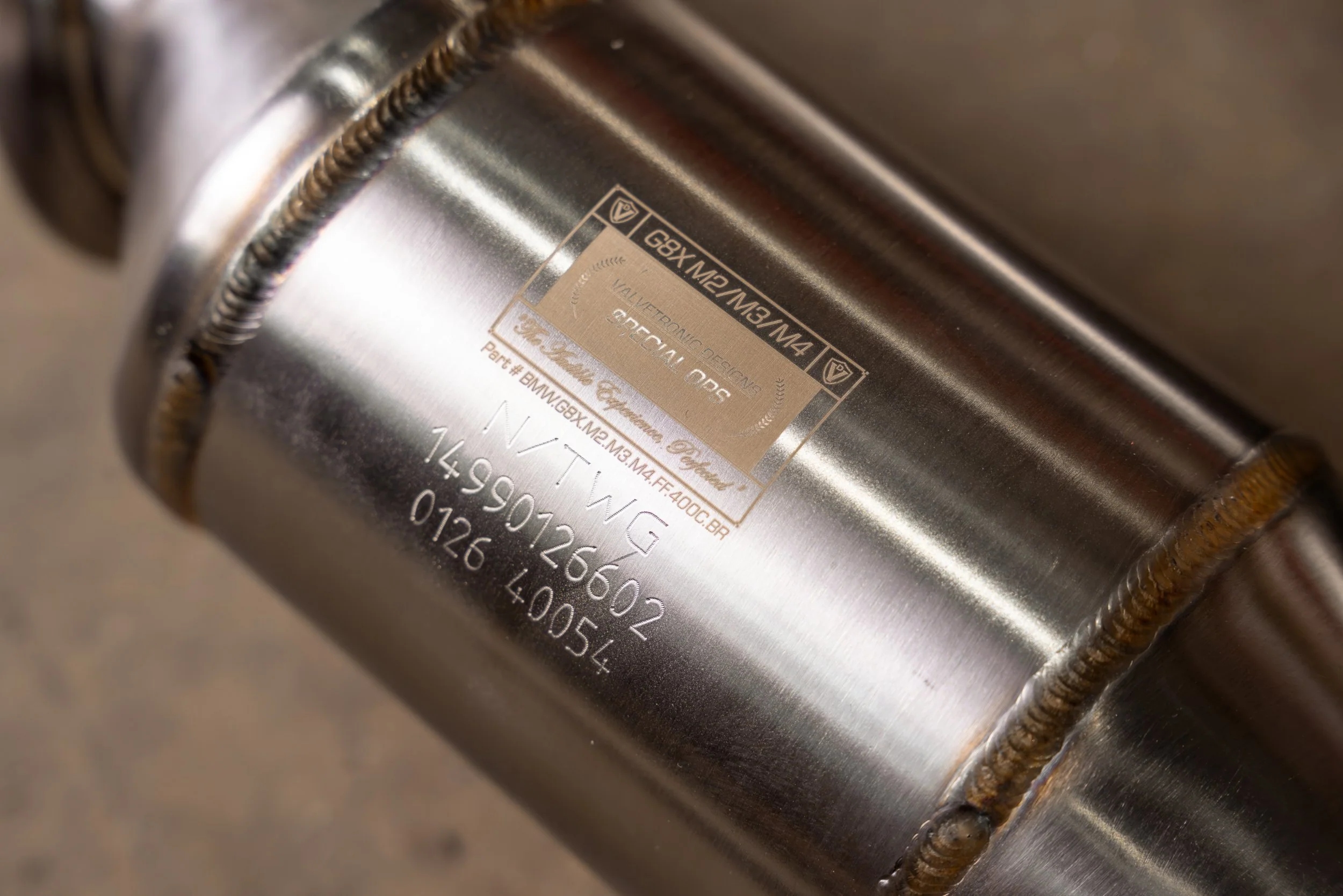 BMW G8X M2 / M3 / M4 400 Cell Catted Downpipes - Image 4