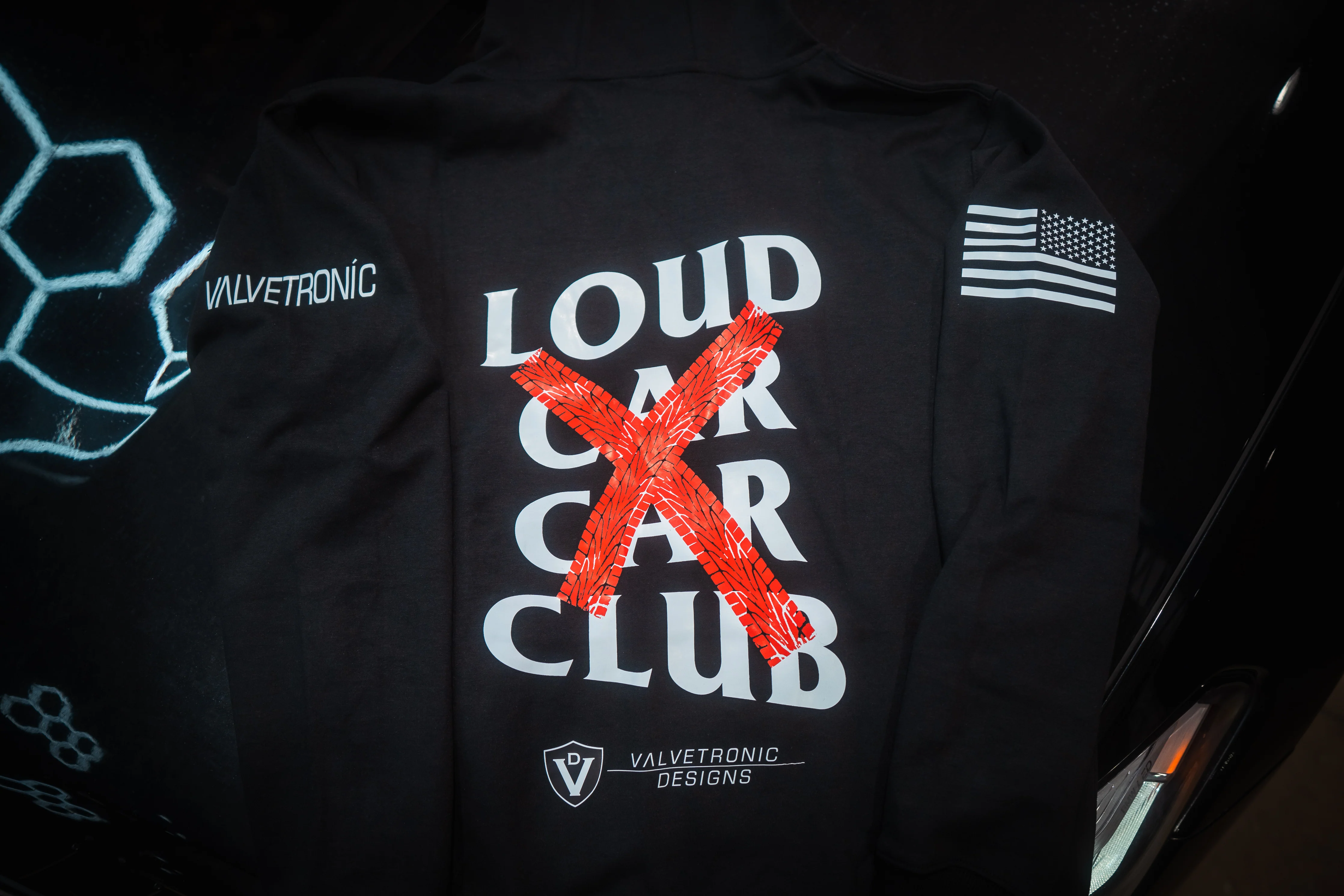 Loud Car Car Club Hoodie - Image 3