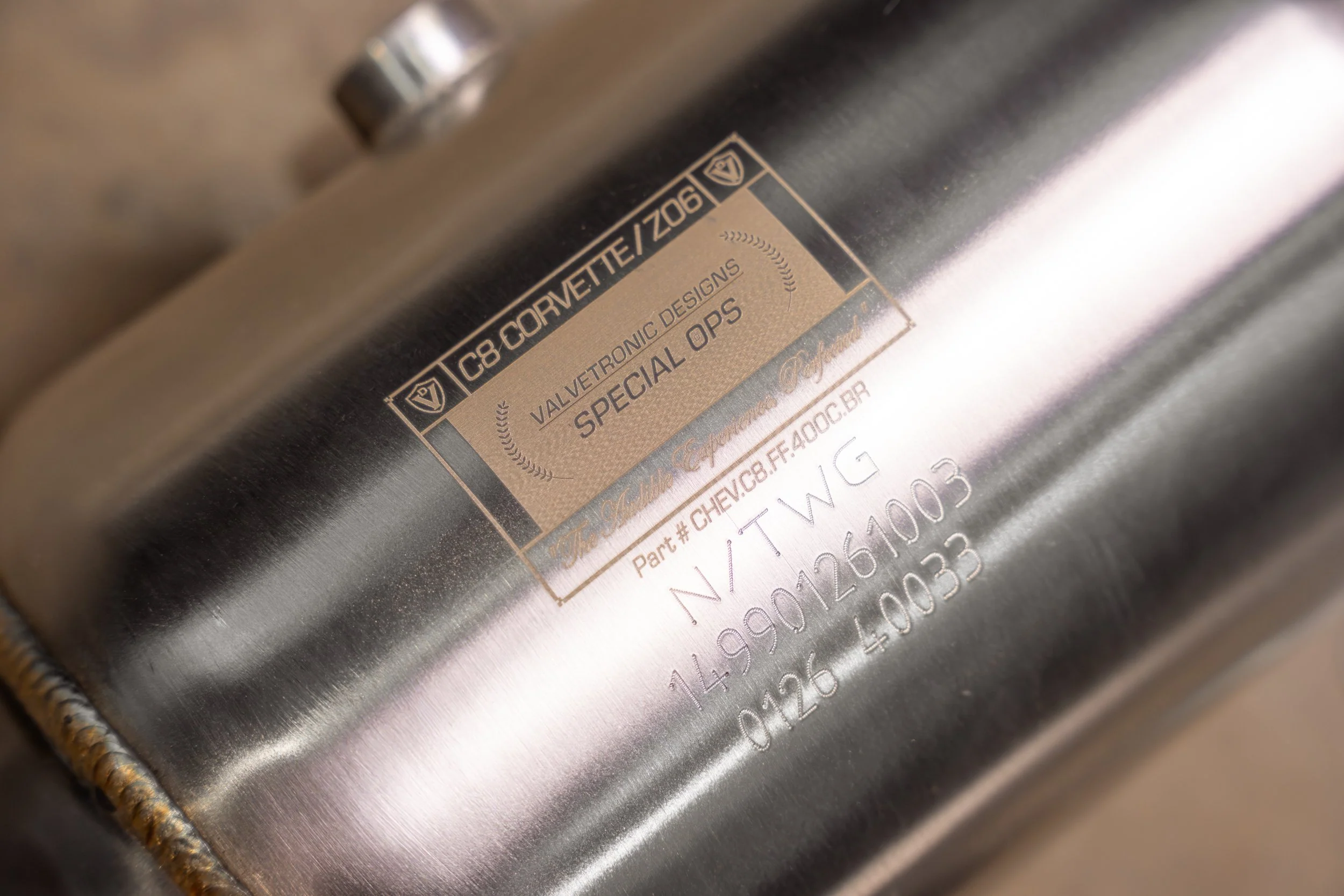 Chevy Corvette C8 / C8 Z06 400 Cell Catted Downpipes - Image 11