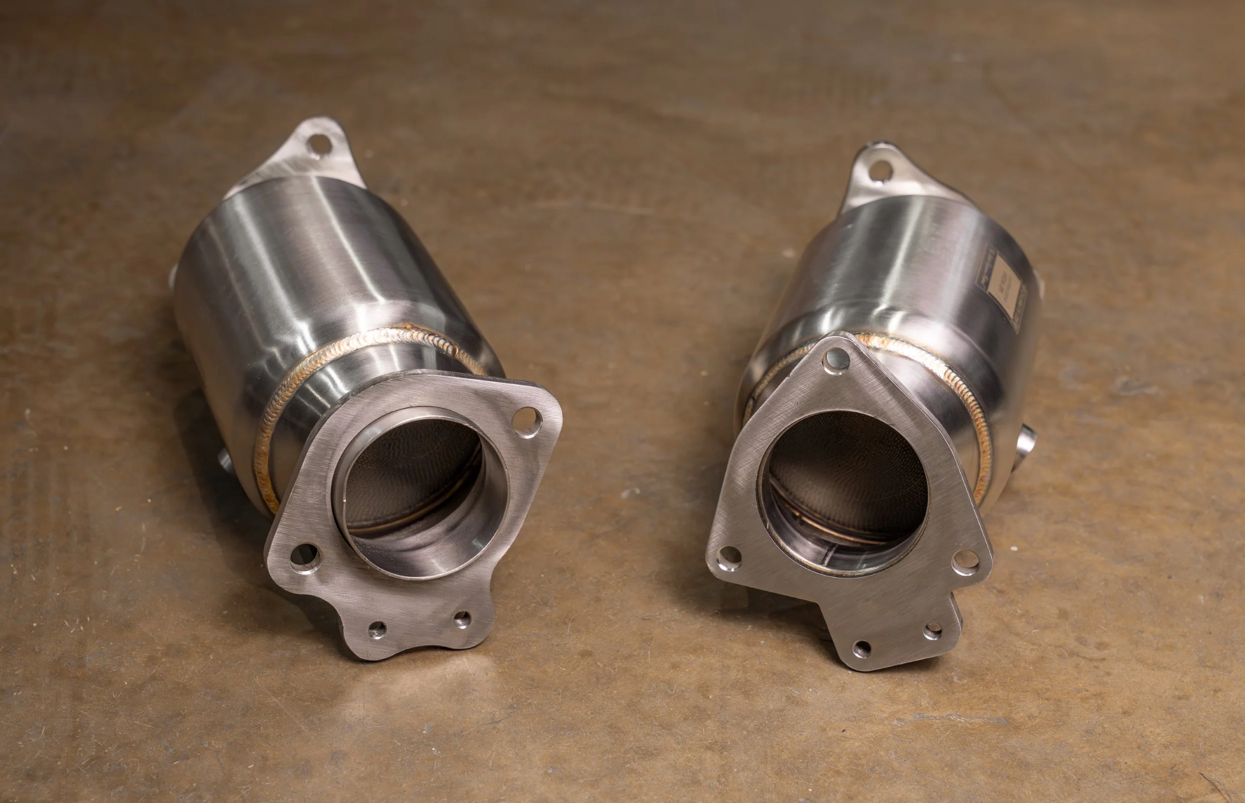 Chevy Corvette C8 / C8 Z06 400 Cell Catted Downpipes - Image 14