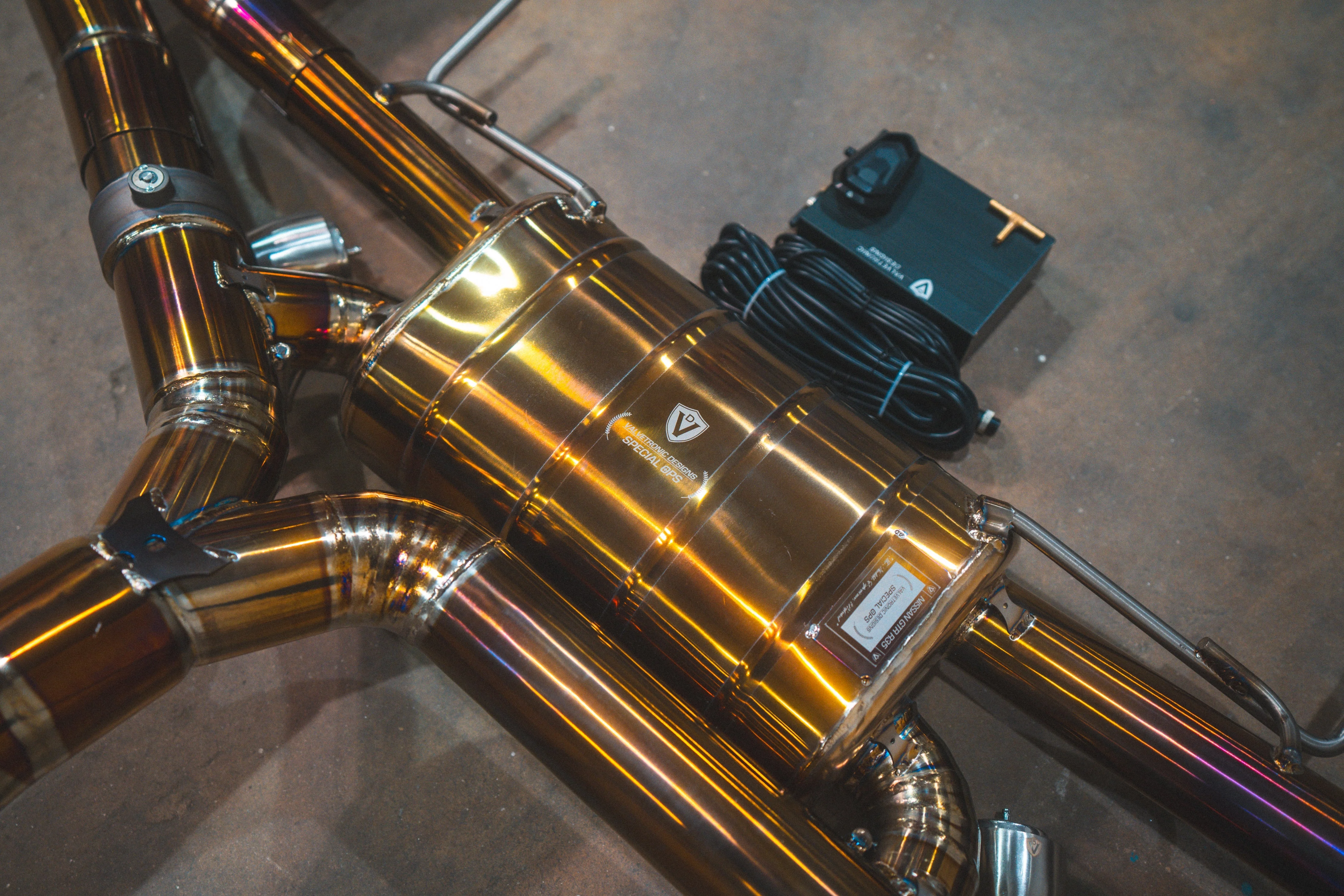 Nissan GTR R35 Valved Sport Exhaust System - Image 12