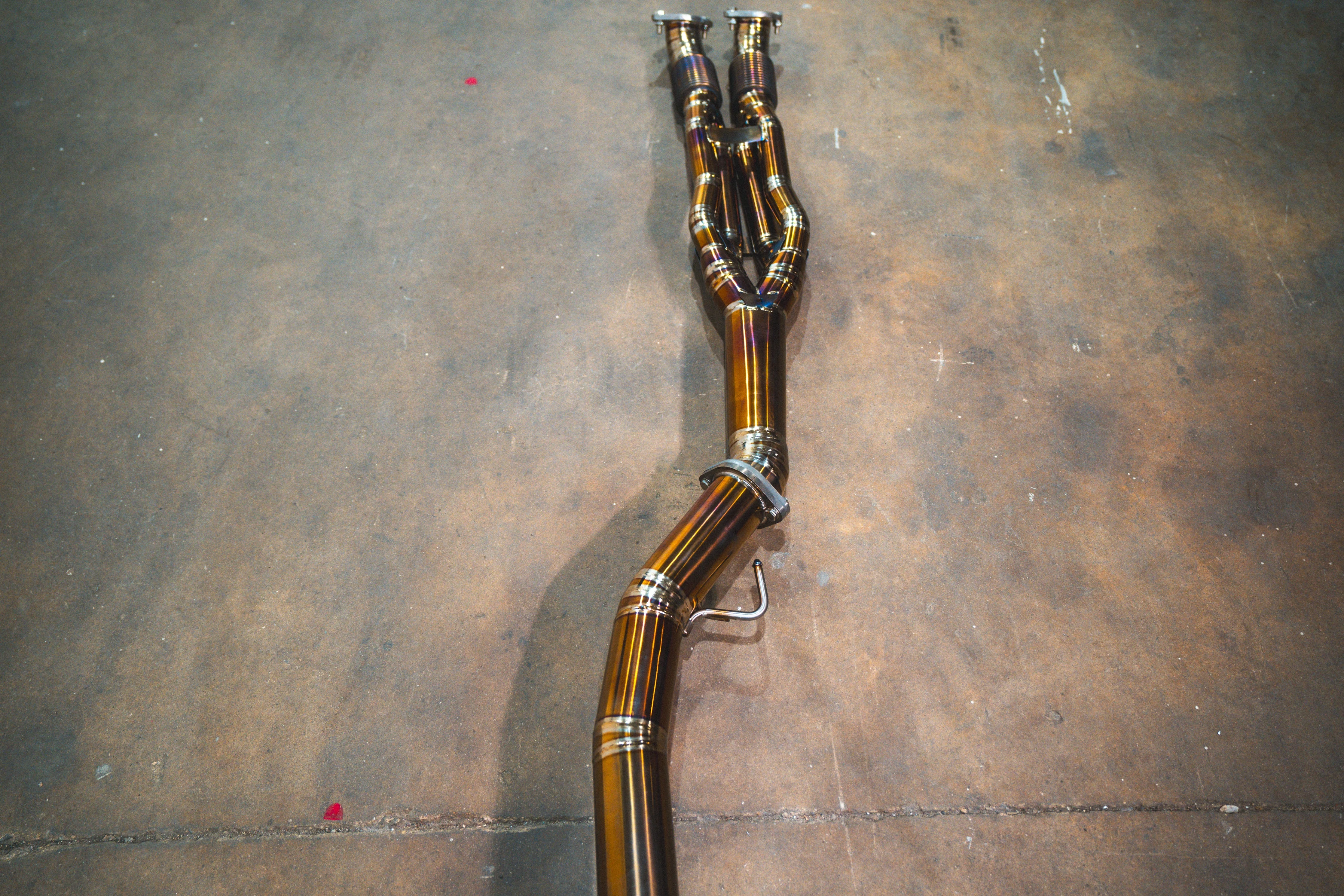 Nissan GTR R35 Valved Sport Exhaust System - Image 4