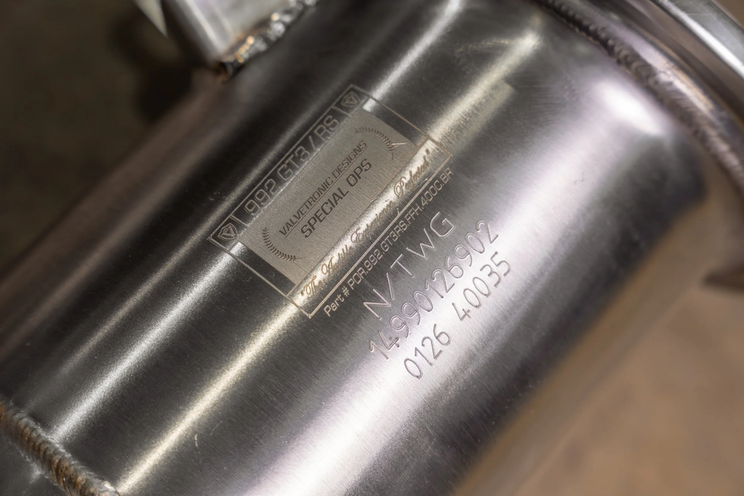 400 Cell Catted Down Pipes For Porsche 992 GT3 / GT3 RS - Image 5