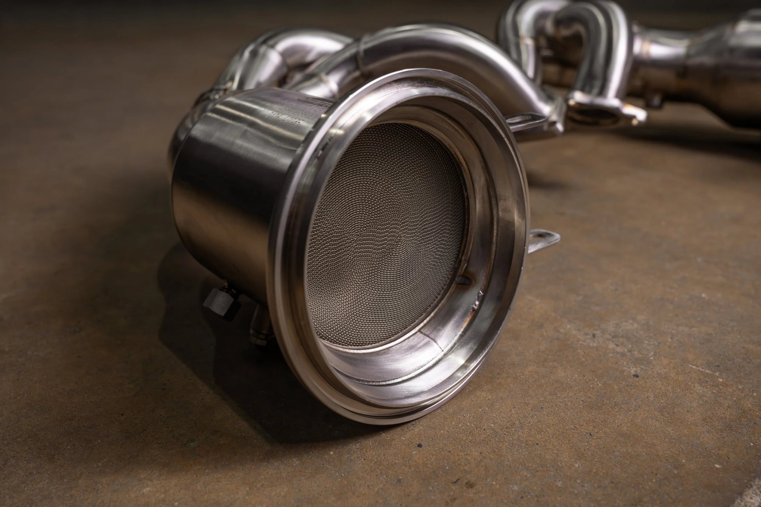 400 Cell Catted Down Pipes For Porsche 992 GT3 / GT3 RS - Image 9