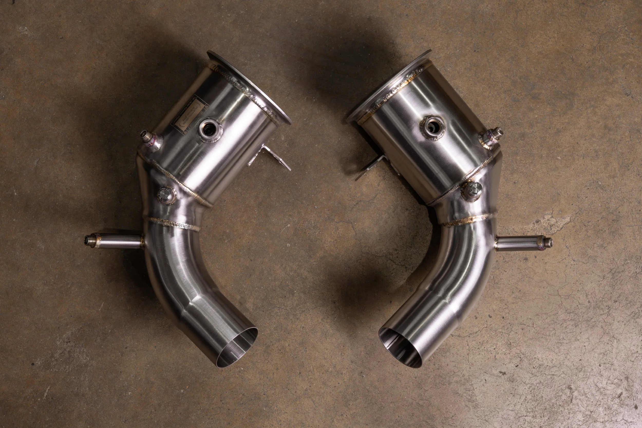 400 Cell Catted Down Pipes For Porsche 992 Turbo / Turbo S - Image 13