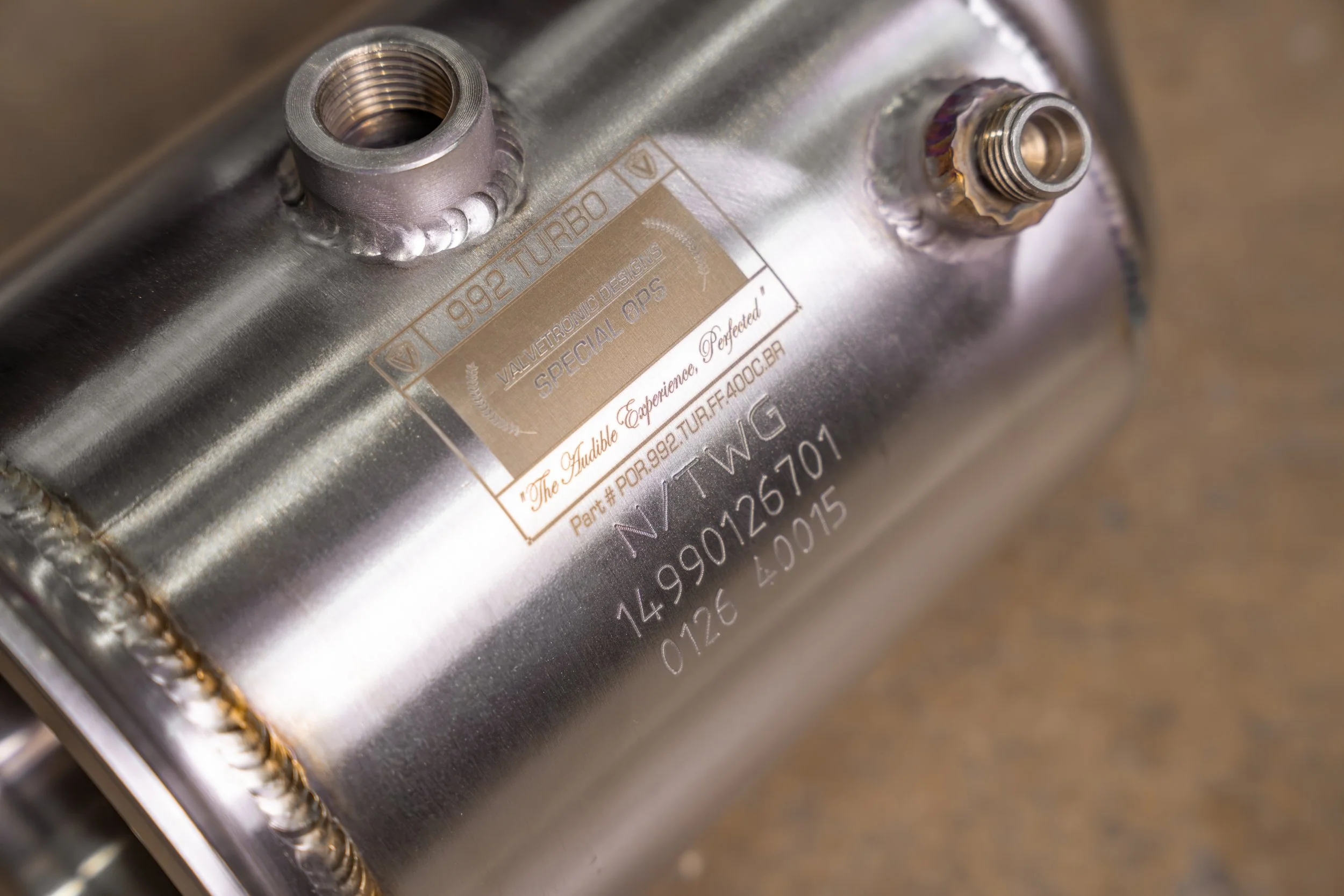 400 Cell Catted Down Pipes For Porsche 992 Turbo / Turbo S - Image 4