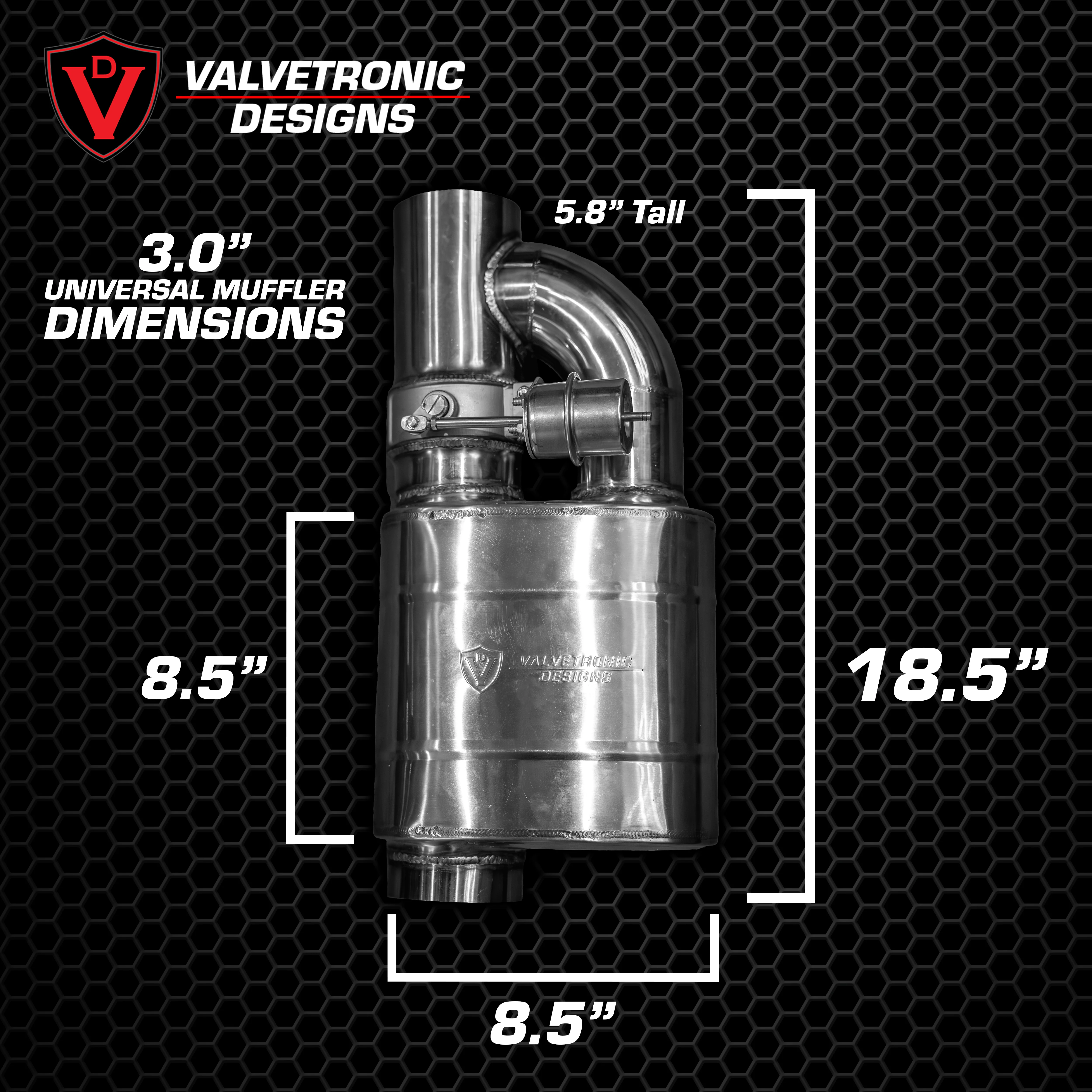 UNIVERSAL VALVED MUFFLER KIT - Image 10