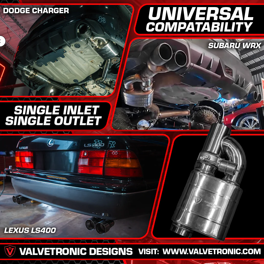 UNIVERSAL VALVED MUFFLER KIT - Image 4