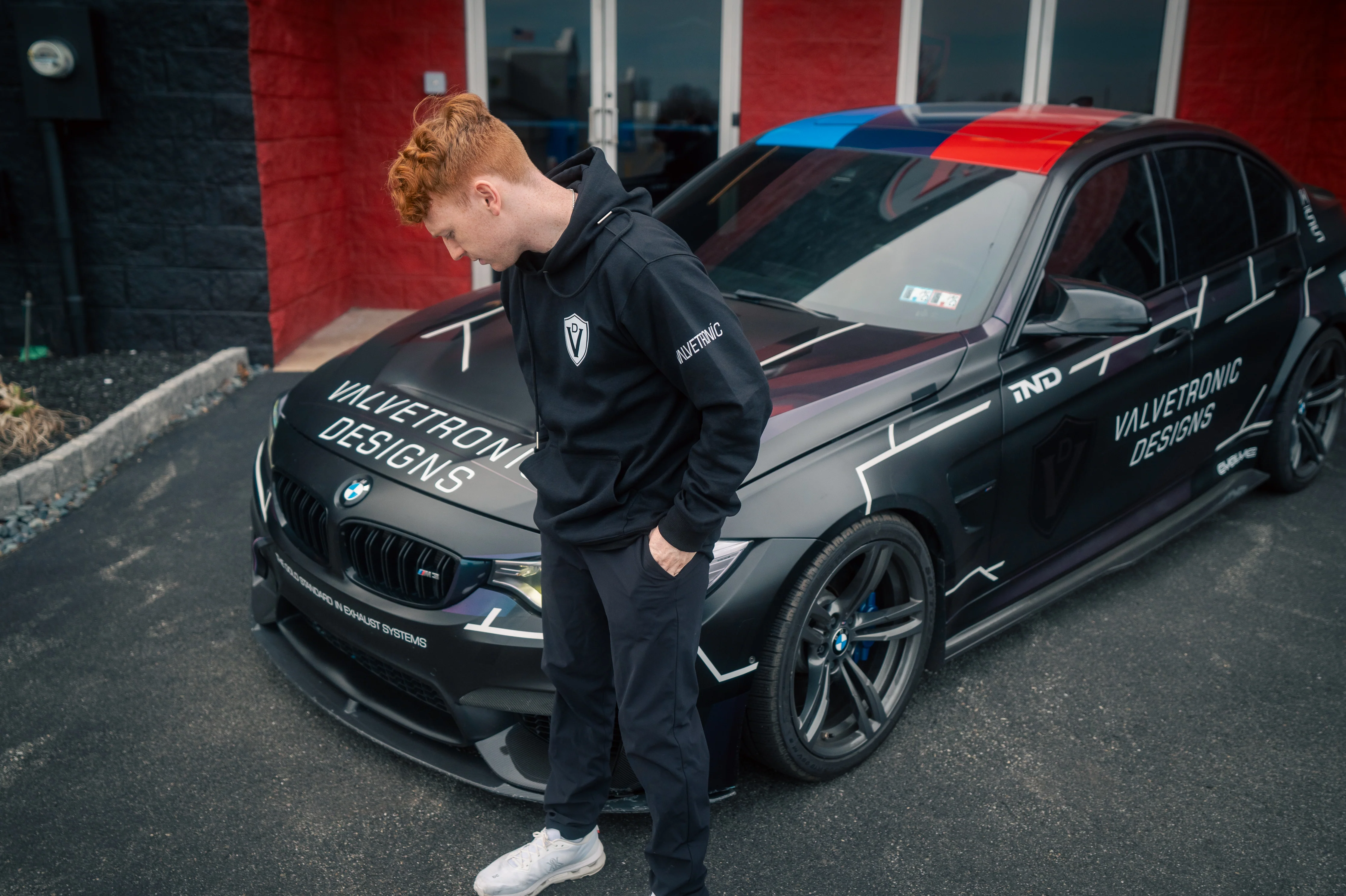 Valvetronic Safety Car Graphic Hoodie - Image 3